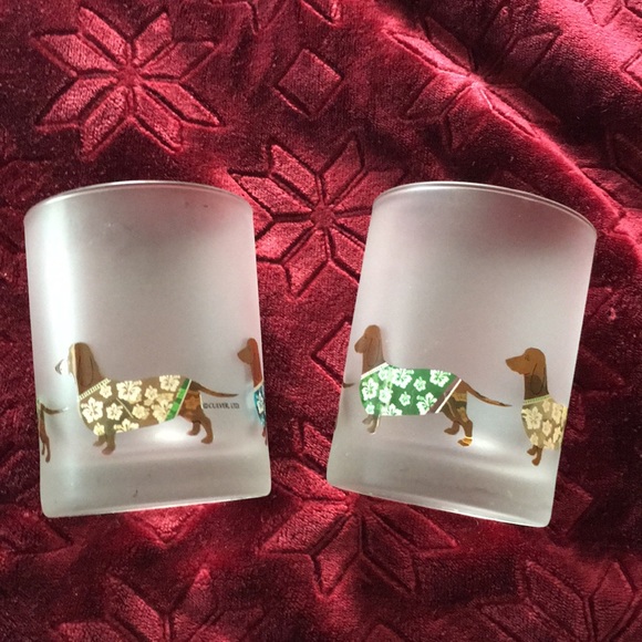 CULVER  LTD Other - 🎉🎉HP🎉🎉- CULVER LDT dachshund 12oz glasses. Set of 2